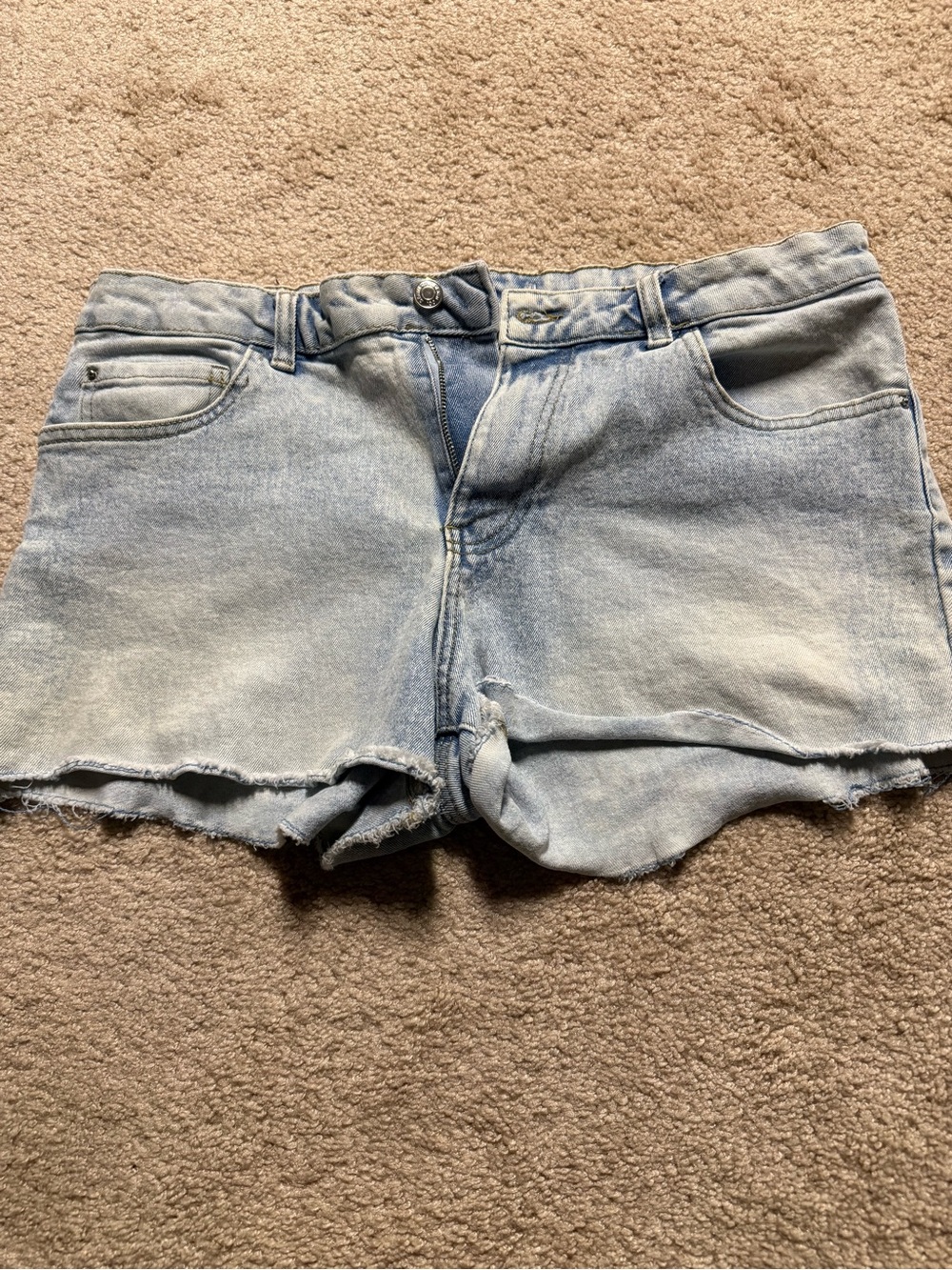 Classic Light Wash Women's Denim Shorts